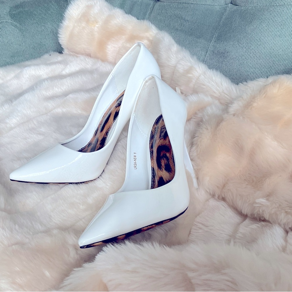 Akira White Pumps Brand New,Comes in box